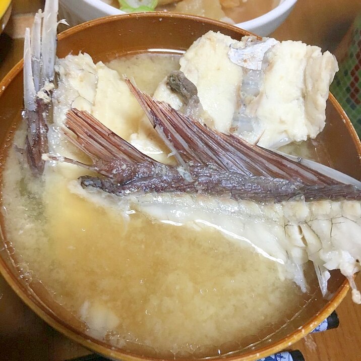 鯛の味噌汁